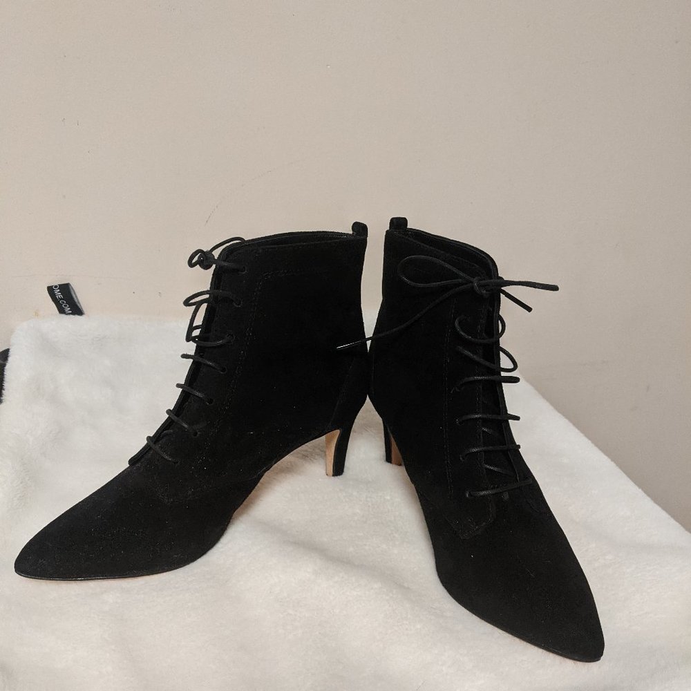 Boden Lace Up Booties